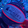 custom pu luminous glow up basketball